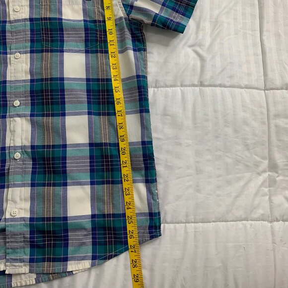 Dolce & Gabbana Men’s Short Sleeve Plaid Shirt – Medium - Picture 7 of 8